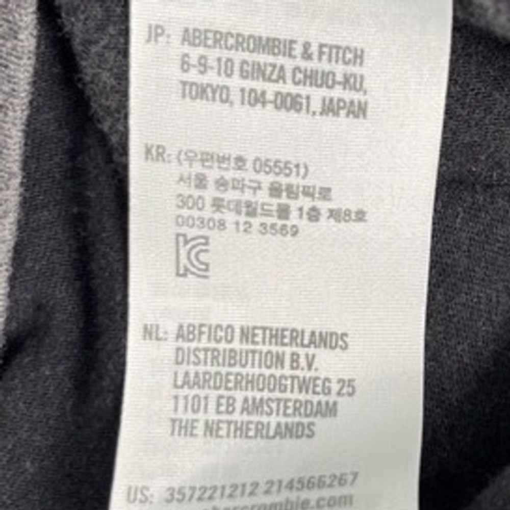 Hollister Womens Cropped Hoodie Gray Long Sleeve Logo Graphic Sweatshirt Large - Picture 4 of 16